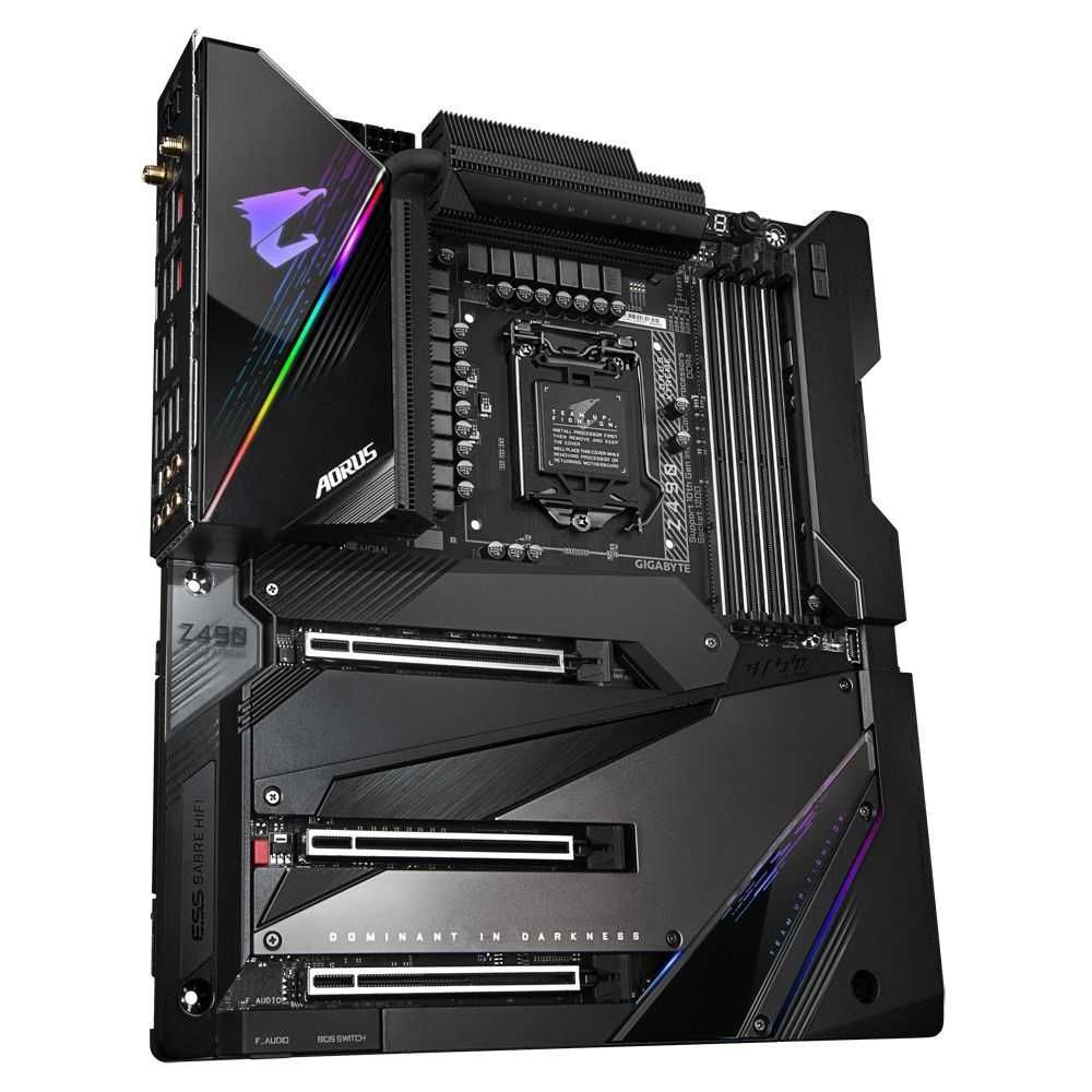 Placa Mãe Z490 AORUS XTREME 1 1 WF Intel LGA1200 DDR4 10 Geração