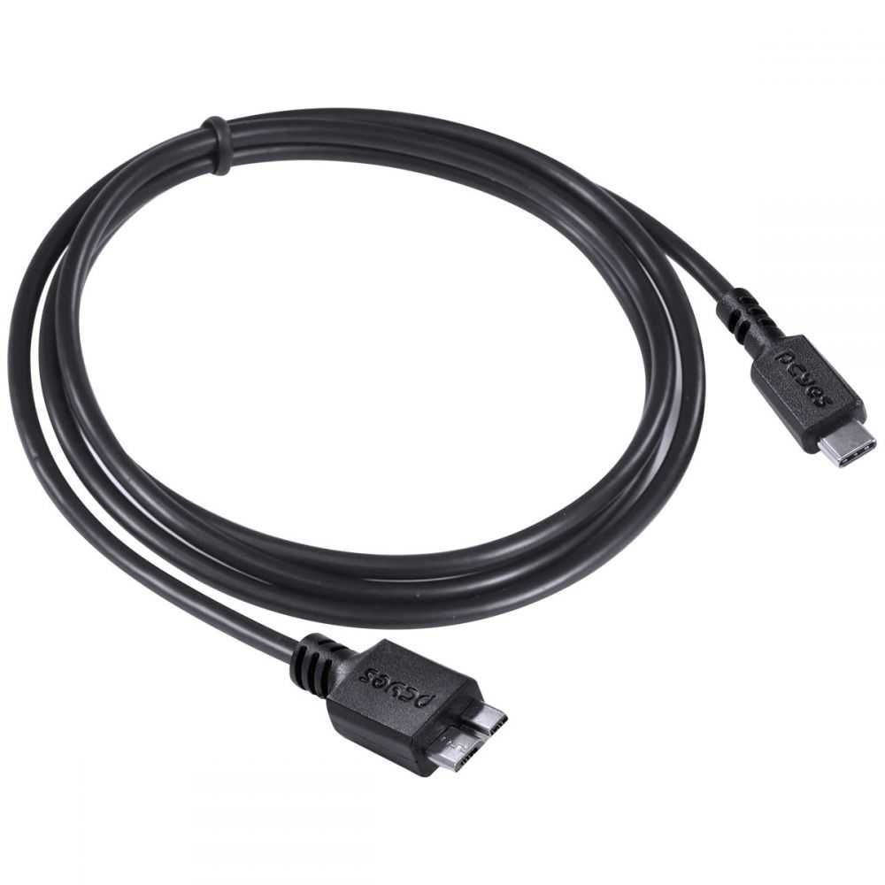 Cabo Para Hd Externo Usb Tipo C Para Micro Usb B 30 1 Metro Preto P3ucmbp 1 Pcyes Na Tudo à Beça 0523