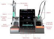 Estação de Solda Sugon T3602 com Pontas e Cabo para Soldagem