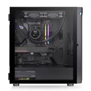 Gabinete Tt H590 Tg Argb Black Win Spcc Tg Ls 120Mm Ca-1X4-00M1Wn-00