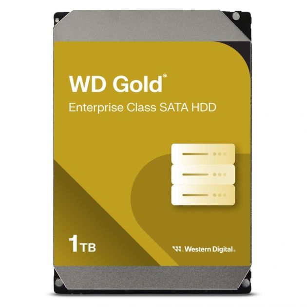 HDD Gold Enterprise 1 TB 7200 Rpm 128 MB Sata III 3.5" WD1005FBYZ Western Digital