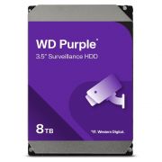 HDD Purple 8 TB 5640 Rpm 256 MB Sata III 3.5" WD85PURZ Western Digital