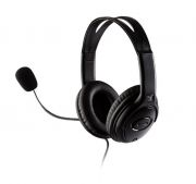 Headset Basic Com Microfone USB cabo 1,50 metros Preto MaxPrint