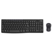 Kit Mouse e Teclado Logitech MK270 Sem Fio Pto