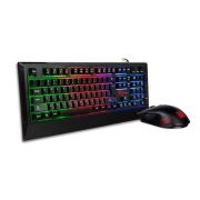 Teclado+Mouse Tt Challenger Combo /Optical/Plunger Cm-Chc-Wlxxpl-Pb 