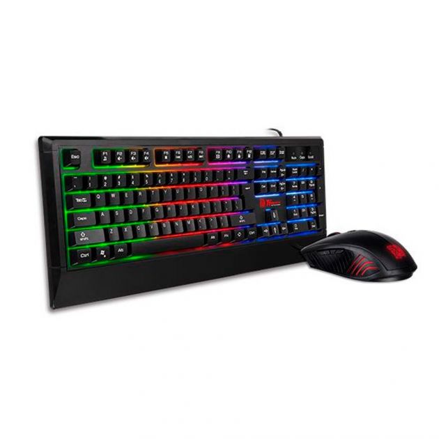 Teclado+Mouse Tt Challenger Combo /Optical/Plunger Cm-Chc-Wlxxpl-Pb 