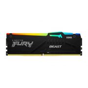 Memoria Kingston Fury Beast Rgb 8Gb Ddr5 5200Mhz 1.25V Black Desktop