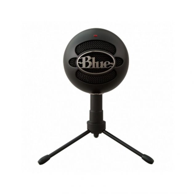 Microfone Condensador Usb Logitech Blue Snowball Ice Preto