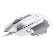 Mouse Logitech Gamer G G502X Usb Com Fio Branco 910006145