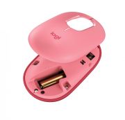 Mouse Logitech Pop Sem Fio Rosa 910-006551