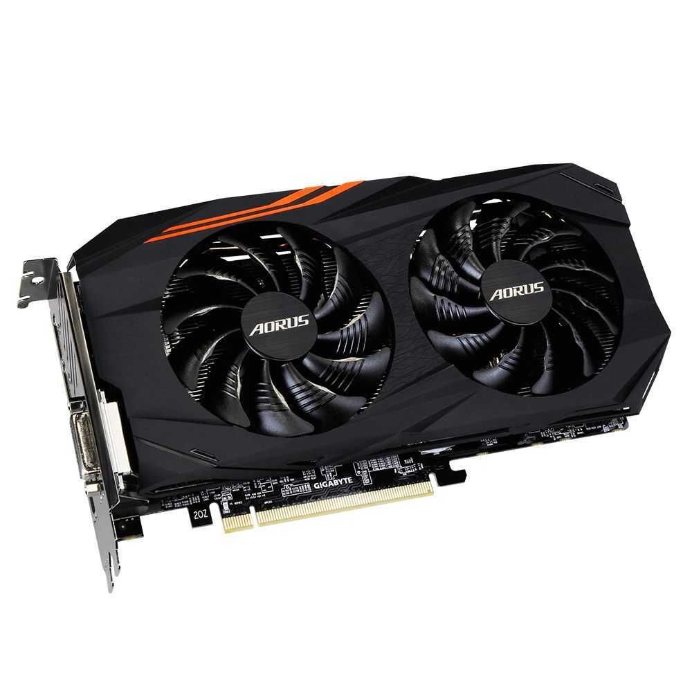 Placa de Vídeo AMD AORUS Radeon RX 580 4GB GDDR5 GV-RX580AORUS-4GD ...