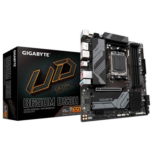 Placa Mãe Amd Gigabyte B650M Ds3H Ddr5 Am5