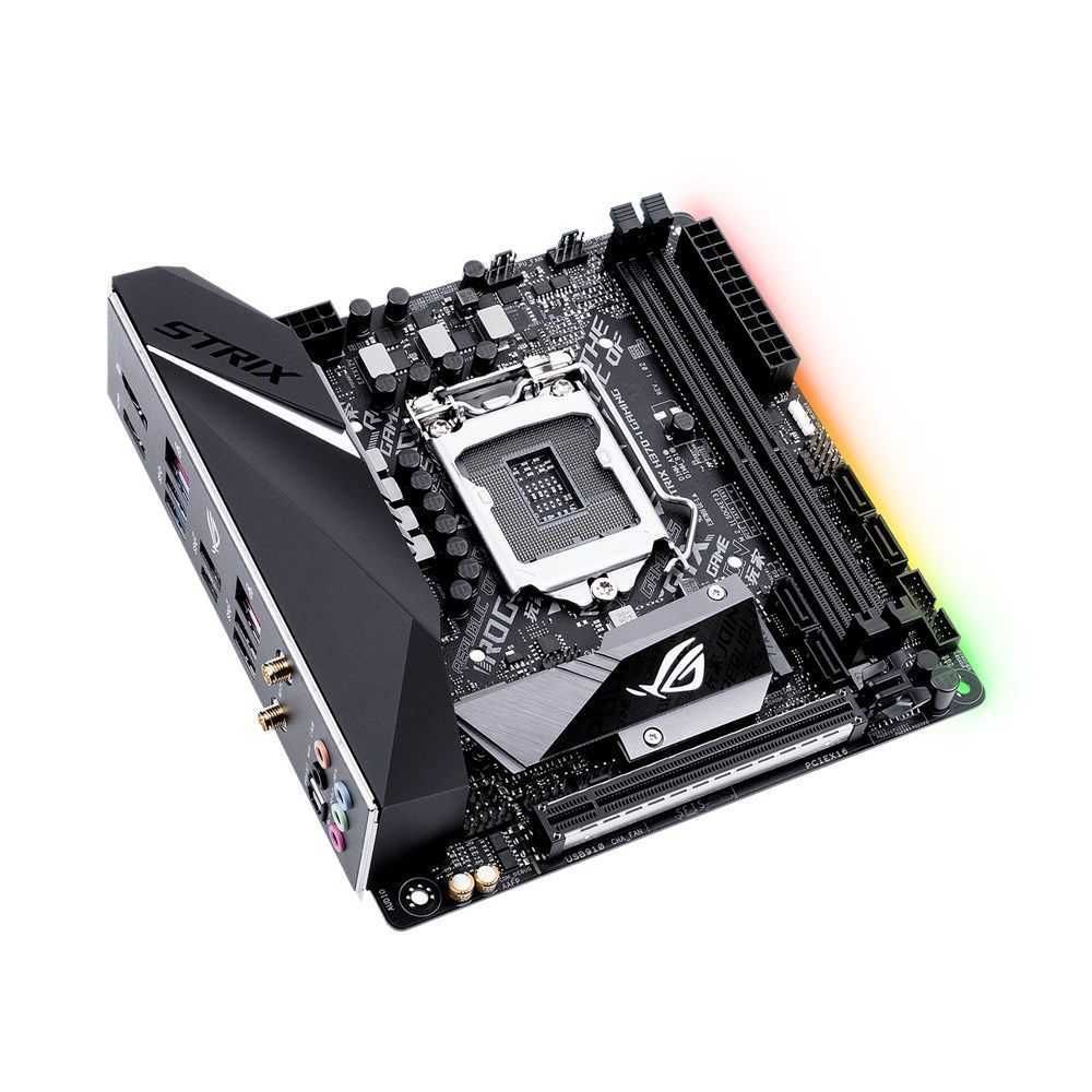 Placa M E Rog Strix H I Gaming Lga Mini Itx Ddr Mb We M Eay Asus Na Tudo Be A