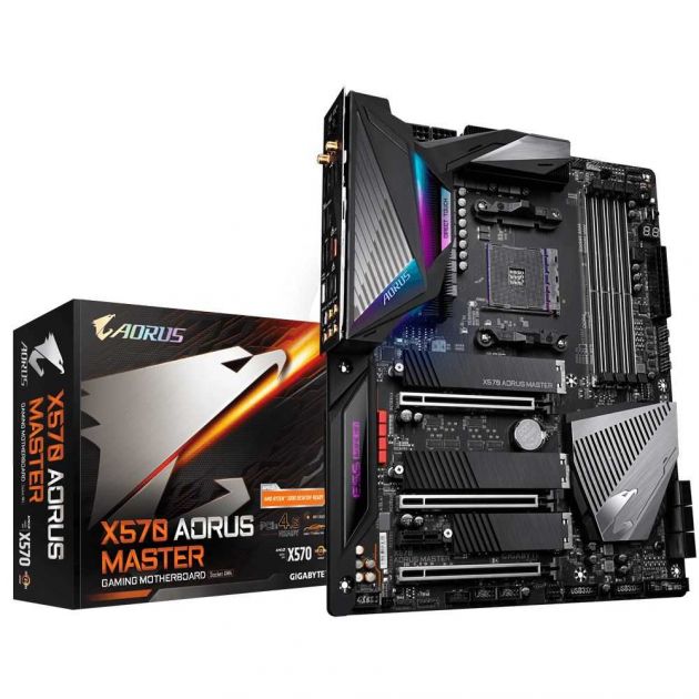 Placa Mãe X AORUS MASTER AMD AM DDR ATX Ryzen º Geração GIGABYTE na Tudo à Beça