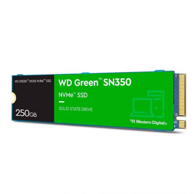 SSD M.2 2280 WD GREEN SN350 250 GB NVME WDS250G2G0C Western Digital