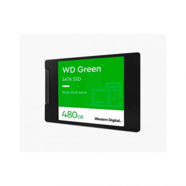 Ssd Wd Green 480Gb 2,5" 7Mm Sata 3 Wds480G3G0A