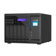 Storage Nas Qnap TS-855X-8G 6 Baias Intel Atom 8 Core 2.8GHZ 8GB 2X 2.5Gbe Torre HD