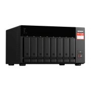 Storage Nas Qnap Ts-873A-8G 8 Baias Amd Ryzen 4 Core 2.2GHZ 8GB 2X 2.5Gbe Torre Sem HD