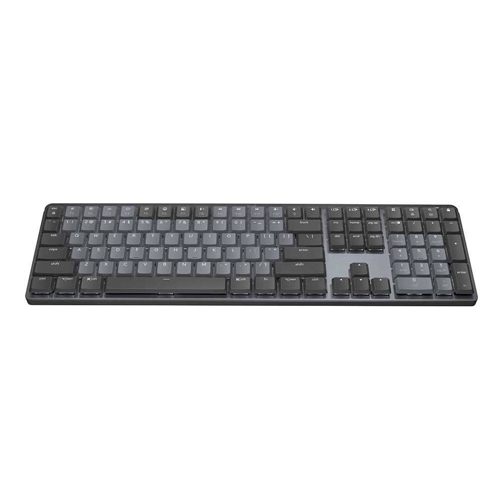 Teclado Logitech Mx Mechanical Sem Fio Grafite Na Tudo Be A