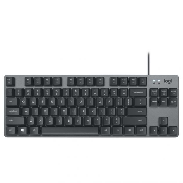 Teclado Mecânico Logitech K835 Tkl Com Fio Preto - 920-010086